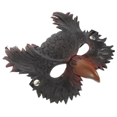 Yardenfun Eulenmaske Halloween Kostümmaske Leichte Tiermaske für Erwachsene Karneval Cosplay Party Dekoration und Fotos Maskerade Zufällige Farbe Yardenfun Eulenmaske Halloween Kostümmaske Leichte Tiermaske für Erwachsene Karneval Cosplay Party Dekoration und Fotos Maskerade Zufällige Farbe von Yardenfun