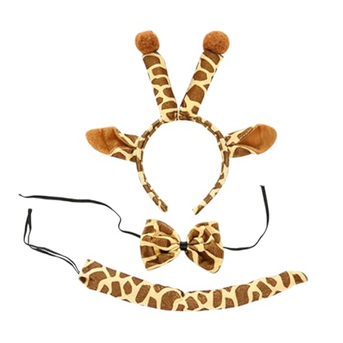 Yardenfun Giraffen Kostüm Teilig Haarreif Fliege Tierkostüm Zubehör für Mädchen Cosplay Geburtstag Karneval Fasching Party Yardenfun Giraffen Kostüm Teilig Haarreif Fliege Tierkostüm Zubehör für Mädchen Cosplay Geburtstag Karneval Fasching Party von Yardenfun