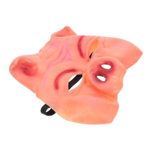 Yardenfun Gruselige Schweinemaske Halbgesichtsmaske aus Atmungsaktivem Material für Halloween Kostüm Party Cosplay Erwachsene Einzigartige Tiermasken mit Tragbarer Verpackung und Yardenfun Gruselige Schweinemaske Halbgesichtsmaske aus Atmungsaktivem Material für Halloween Kostüm Party Cosplay Erwachsene Einzigartige Tiermasken mit Tragbarer Verpackung und von Yardenfun
