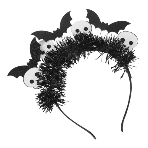 Yardenfun Halloween Cosplay Stirnband Weißer Schädel Fledermaus Design Robust Komfortabel Partyhaarschmuck Für Halloween Events Und Kostümfeiern Yardenfun Halloween Cosplay Stirnband Weißer Schädel Fledermaus Design Robust Komfortabel Partyhaarschmuck Für Halloween Events Und Kostümfeiern von Yardenfun