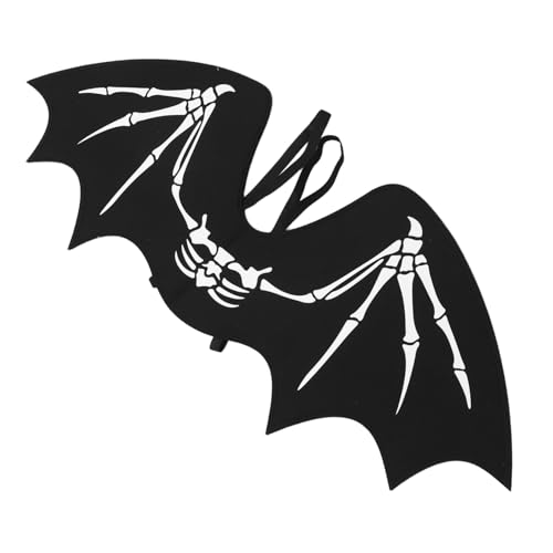 Yardenfun Halloween Fledermaus Flügel Prop Leichte Strapazierfähige Dämonen Engelsflügel mit Verstellbaren Trägern Bequemes Cosplay Zubehör für Erwachsene für Theater Party und Halloween von Yardenfun