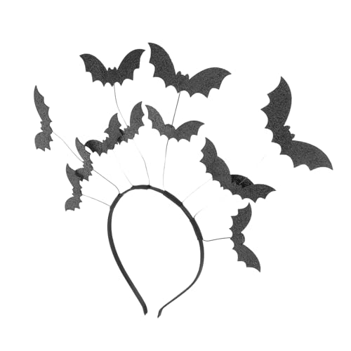 Yardenfun Halloween Haarband Fledermaus Design Leichtes Rutschfestes Kostümzubehör für Damen und Modisches Accessoire für Halloween und Party Vielseitiger Haarschmuck Yardenfun Halloween Haarband Fledermaus Design Leichtes Rutschfestes Kostümzubehör für Damen und Modisches Accessoire für Halloween und Party Vielseitiger Haarschmuck von Yardenfun