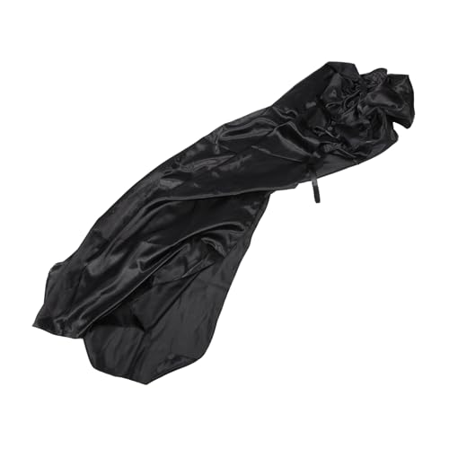 Yardenfun Vampirumhang Halloween-kostüm Schwarzer Maskenumhang Gothic-kostüme Bühnenrequisiten Cosplay-zubehör von Yardenfun