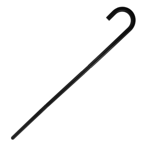 Yardenfun Halloween Vintage Gehstock Retro Kostüm Requisit Leicht Tragbar Für Professor Großvater Cosplay Bühnenauftritt Dekorativer Spazierstock Zubehör von Yardenfun