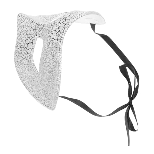 Yardenfun Horrormaske Gesichtsmaske Halloween Kostüm Maske Für Herren Halloween Halbmaske Cosplay Gesichtsmaske Gruselmasken Für Erwachsene Maske Karnevalsmaske Cosplay Gruselige von Yardenfun