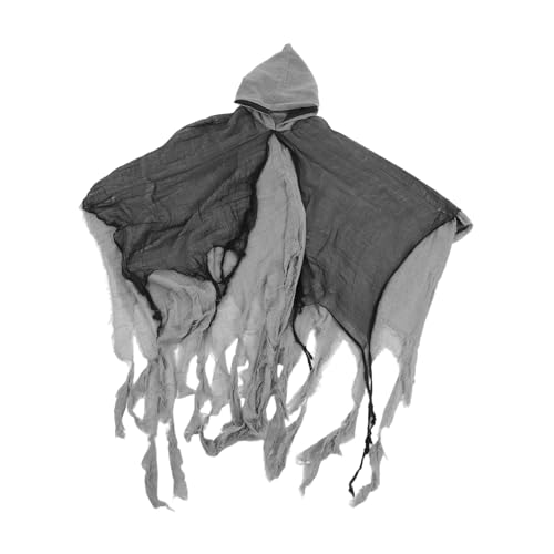 Yardenfun Kapuzenumhang mit Cape für Erwachsene und Horror Reaper Cosplay Umhang Vielseitig für Halloween Partys und Gruseldekorationen Yardenfun Kapuzenumhang mit Cape für Erwachsene und Horror Reaper Cosplay Umhang Vielseitig für Halloween Partys und Gruseldekorationen von Yardenfun