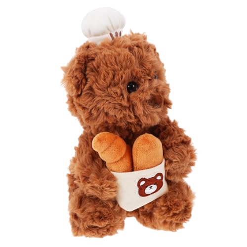Yardenfun Kuscheltier Bär Kochuniform Niedlicher Plüschkoch für Küche Dekoration für Bäckerei und Großer Stofftier Bär Perfektes für Yardenfun Kuscheltier Bär Kochuniform Niedlicher Plüschkoch für Küche Dekoration für Bäckerei und Großer Stofftier Bär Perfektes für von Yardenfun