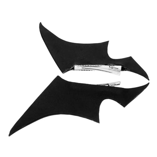 Yardenfun Leichtgewichtige Gothic Fledermaus Haarspangen Kleine Haarklammern für Frauen für Halloween Cosplay Party und Alltag Komfortabel Yardenfun Leichtgewichtige Gothic Fledermaus Haarspangen Kleine Haarklammern für Frauen für Halloween Cosplay Party und Alltag Komfortabel von Yardenfun