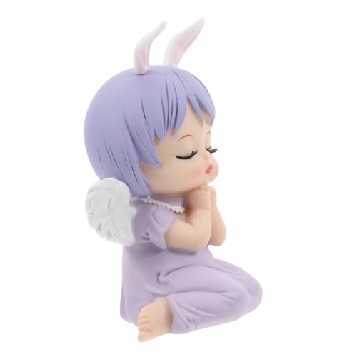 Yardenfun Lovely Cartoon Angel Cake Decoration Adorable Desktop Ornament For Birthday Parties And Baking Decor Safe And Material For Children Celebrations von Yardenfun
