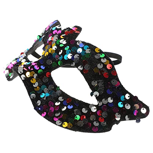 Yardenfun Mardi Gras Pailletten Maske Kleine Spitze Handmaske Leichte Venezianische Maskerade Party Damen Fasching Karneval Accessoire Yardenfun Mardi Gras Pailletten Maske Kleine Spitze Handmaske Leichte Venezianische Maskerade Party Damen Fasching Karneval Accessoire von Yardenfun