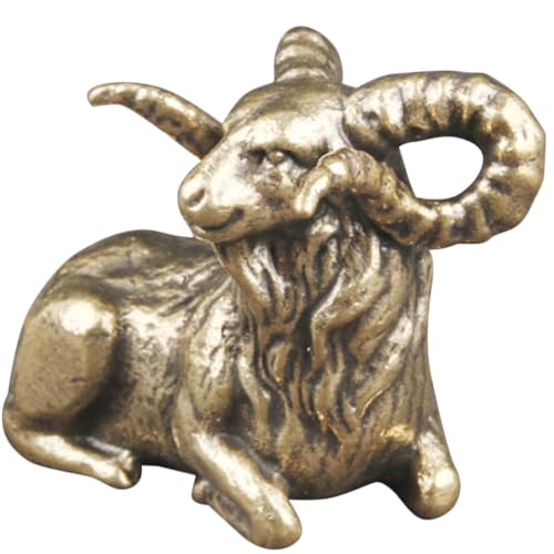 Yardenfun Mini Schaf Figur aus Messing Vintage Tierstatue für Schreibtischdekoration Langlebig und Kompakt als für Garten und Innendekoration Yardenfun Mini Schaf Figur aus Messing Vintage Tierstatue für Schreibtischdekoration Langlebig und Kompakt als für Garten und Innendekoration von Yardenfun