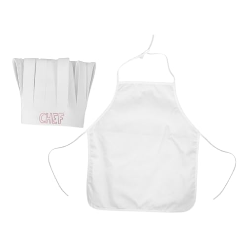 Yardenfun Newborn Chef Kostüm Outfits für Fotoshooting Monate Weiches Hautfreundliches Kochschürze und Hut für Neugeborene Fotorequisiten von Yardenfun