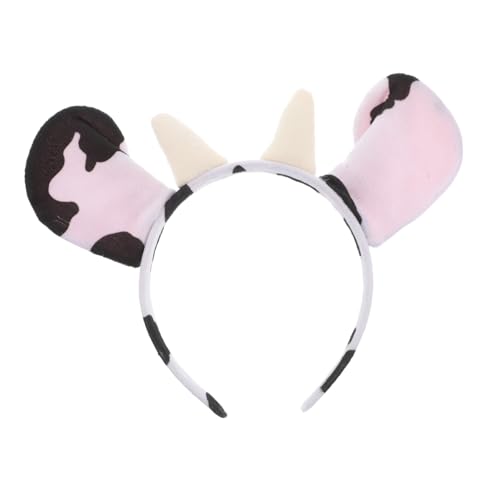 Yardenfun Niedliches Kuhhörner Stirnband Plüsch Tierkopf Haarreifen für Sicherer Sitz Langlebig für Alltag Party Bühne Karneval Halloween Kostüm Zubehör Yardenfun Niedliches Kuhhörner Stirnband Plüsch Tierkopf Haarreifen für Sicherer Sitz Langlebig für Alltag Party Bühne Karneval Halloween Kostüm Zubehör von Yardenfun