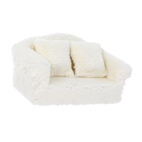Yardenfun Puppenhaussofa Plüschsofa mit Abnehmbaren Kissen für Puppenhaus Wohnzimmermöbel Vielseitiges Puppenzubehör und DIY Bastelbedarf Langlebig und Detailgetreu Yardenfun Puppenhaussofa Plüschsofa mit Abnehmbaren Kissen für Puppenhaus Wohnzimmermöbel Vielseitiges Puppenzubehör und DIY Bastelbedarf Langlebig und Detailgetreu von Yardenfun