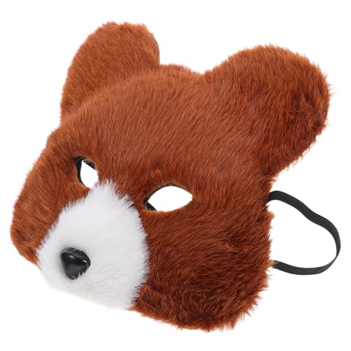 Yardenfun Realistische Braune Bärenmaske aus Weichem Plüsch Bequeme Tierkopf-verkleidung für Halloween Cosplay Maskerade Vielseitiges Kostümzubehör für Erwachsene Langlebig und Einfach Yardenfun Realistische Braune Bärenmaske aus Weichem Plüsch Bequeme Tierkopf-verkleidung für Halloween Cosplay Maskerade Vielseitiges Kostümzubehör für Erwachsene Langlebig und Einfach von Yardenfun