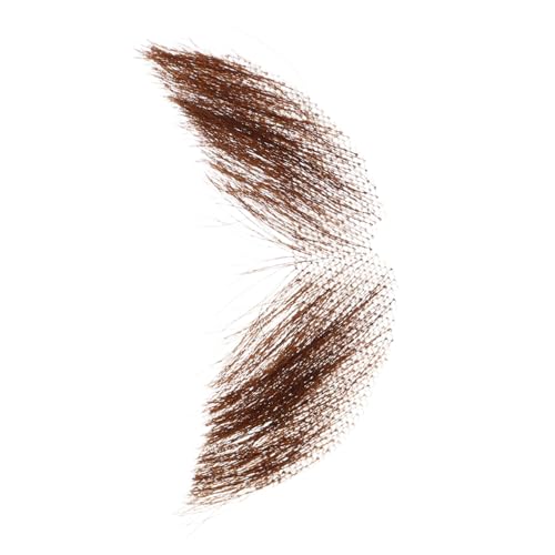 Yardenfun Realistische Falsche Schnurrbart aus Echtem Haar Komfortabel und Natürlich Filmreife Verarbeitung Vielseitig für Kostüm Theater Halloween und Cosplay Braun Herren Partyaccessoire Yardenfun Realistische Falsche Schnurrbart aus Echtem Haar Komfortabel und Natürlich Filmreife Verarbeitung Vielseitig für Kostüm Theater Halloween und Cosplay Braun Herren Partyaccessoire von Yardenfun