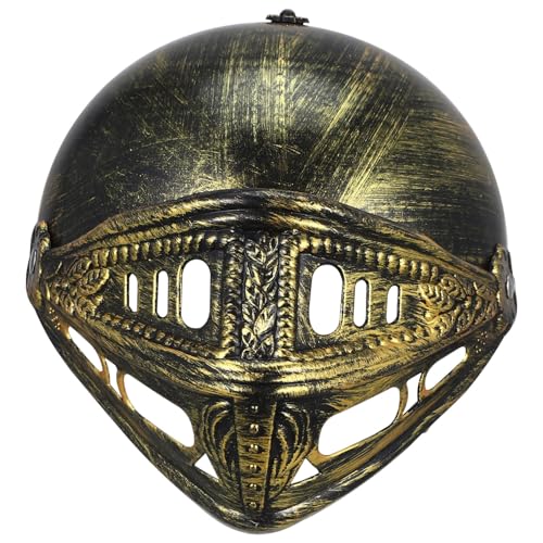 Yardenfun Römischer Helm für Cosplay Leicht und Atmungsaktiv Herren Kostümzubehör Vintage Soldatenkopfbedeckung für Karneval und Halloween Yardenfun Römischer Helm für Cosplay Leicht und Atmungsaktiv Herren Kostümzubehör Vintage Soldatenkopfbedeckung für Karneval und Halloween von Yardenfun