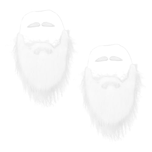 Yardenfun Santa Claus Kostüm mit Langflorigem Realistischem Falschem Schnurrbart und Augenbrauen Zubehör für Männer Vielseitig für Weihnachten Karneval Kostümparty und Cosplay Yardenfun Santa Claus Kostüm mit Langflorigem Realistischem Falschem Schnurrbart und Augenbrauen Zubehör für Männer Vielseitig für Weihnachten Karneval Kostümparty und Cosplay von Yardenfun