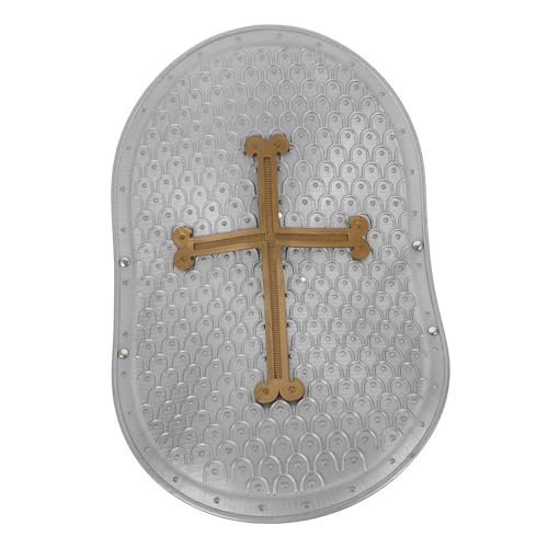 Yardenfun Shield Vintage Cosplay Requisite Romanischer Armor Schild für Jungen Leicht Tragbar für Partys Rollenspiele Fördert Bewegung Spaß Yardenfun Shield Vintage Cosplay Requisite Romanischer Armor Schild für Jungen Leicht Tragbar für Partys Rollenspiele Fördert Bewegung Spaß von Yardenfun