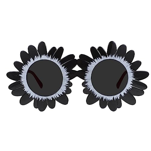 Yardenfun Stylische Sonnenblumen Sonnenbrille für Robustes Wiederverwendbares Material Modisches Party Accessoire für Outdoor und Fotoshootings von Yardenfun
