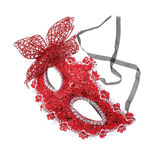 Yardenfun Venezianische Halbe Gesicht Maske Damen Spitzen Party Kostüm Ball Zubehör von Yardenfun
