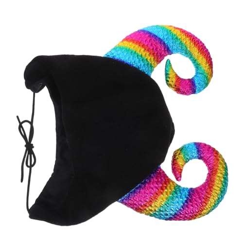 Yardenfun Warmer Kuhhorn Beanie mit Kinnriemen Weicher Winter Outdoor Cosplay Hut für Ski Halloween Kostüm Party Zubehör Leichte Bequeme Kopfbedeckung für Damen und Herren Yardenfun Warmer Kuhhorn Beanie mit Kinnriemen Weicher Winter Outdoor Cosplay Hut für Ski Halloween Kostüm Party Zubehör Leichte Bequeme Kopfbedeckung für Damen und Herren von Yardenfun