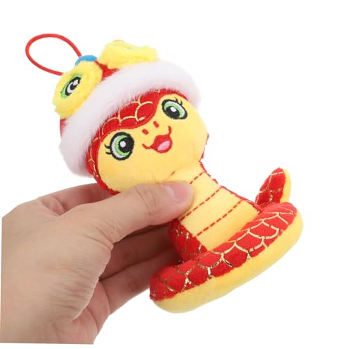 Yardenfun Weicher Flauschiger Chinesischer Neujahrs Schlangenplüsch Maskottchen Stofftier Dekoratives Glücksbringer Ornament Kuscheliges Tiermodell für Feierlichkeiten Yardenfun Weicher Flauschiger Chinesischer Neujahrs Schlangenplüsch Maskottchen Stofftier Dekoratives Glücksbringer Ornament Kuscheliges Tiermodell für Feierlichkeiten von Yardenfun