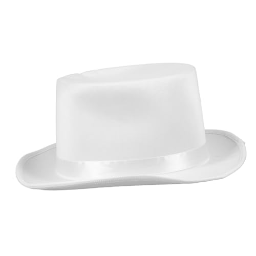 Yardenfun Weißer Zauberer Hut für Herren und Damen Hoher Partyhut im Stil Klassischer Kostüm Hochzeits und Karneval Accessoire Geeignet für Maskerade und Themenpartys Yardenfun Weißer Zauberer Hut für Herren und Damen Hoher Partyhut im Stil Klassischer Kostüm Hochzeits und Karneval Accessoire Geeignet für Maskerade und Themenpartys von Yardenfun