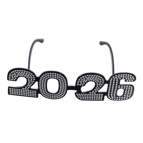 Yardenfun Zahlen-partybrille: 2026 Silvester-foto-requisiten – Brillen Für Silvesterfeiern, Partygeschenke Und Bühnenauftritte Yardenfun Zahlen-partybrille: 2026 Silvester-foto-requisiten – Brillen Für Silvesterfeiern, Partygeschenke Und Bühnenauftritte von Yardenfun
