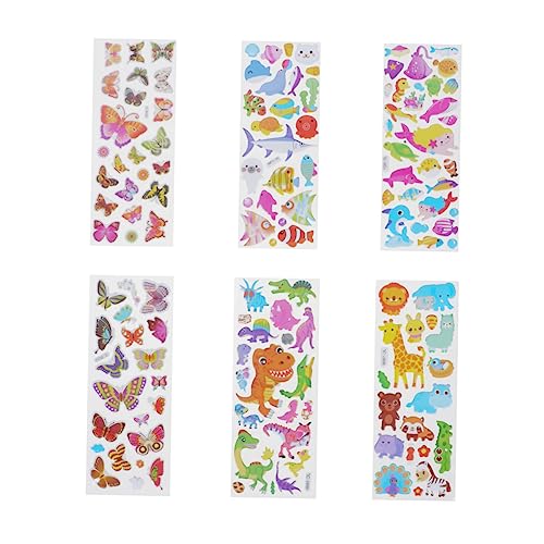 40 Blatt Cartoon Sticker Dekorationen für DIY Bastelprojekte Kreative und Niedliche Aufkleber mit Tiermotiven für Jungen Tagebücher und Fotoalben 40 Blatt Cartoon Sticker Dekorationen für DIY Bastelprojekte Kreative und Niedliche Aufkleber mit Tiermotiven für Jungen Tagebücher und Fotoalben von Yardwe