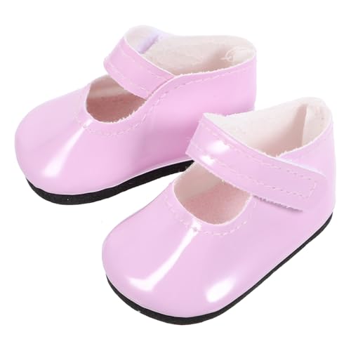 Yardwe 1 Paar 18-Zoll-Puppenschuhe Babypuppe Prinzessin Figur puppenkleidung Puppen Kleidung Babyschuhe Puppen Schuhe Steppschuhe für Mädchenpuppen Lederschuhe Puppendekor Rosa Yardwe 1 Paar 18-Zoll-Puppenschuhe Babypuppe Prinzessin Figur puppenkleidung Puppen Kleidung Babyschuhe Puppen Schuhe Steppschuhe für Mädchenpuppen Lederschuhe Puppendekor Rosa von Yardwe