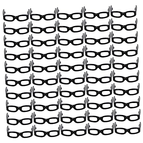 Yardwe 1 Packung Puppe Kopfhörer bastel Set für Craft Set Puppenmode schnapsgläser Puppenbeschläge aus Kunststoff Requisiten zum Ankleiden von Puppen Plastik Black von Yardwe