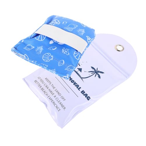 Yardwe 1 Sätze Sandsäcke Entfernen Strand Muss Haben Sandentferner Sandentfernungstasche Strand Essentials Für Den Urlaub Accessoires Für Den Strandtag Kleine Strandtasche PVC von Yardwe
