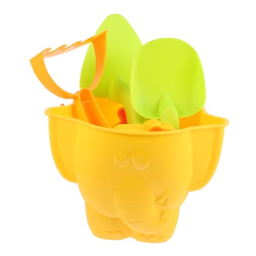 Yardwe 1 Satz 10 Stück Spielzeugeimer Für Den Strand Sandspielzeug Für Mädchen Strandausrüstung Für Sie Seesand Reise Strandspielzeug Spielzeugkinder Sand Plastik von Yardwe