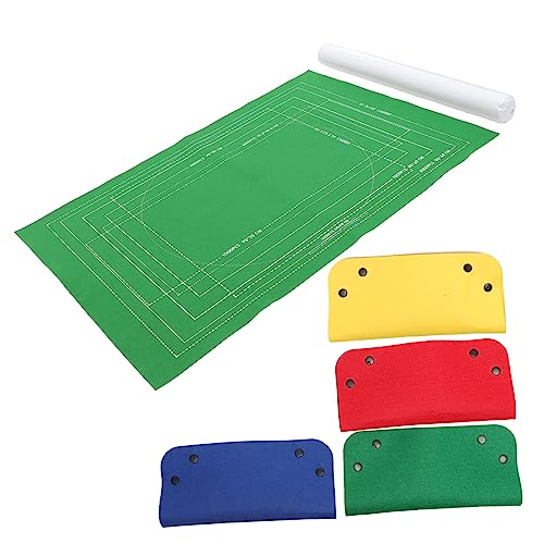Yardwe 1 Satz 2000 Filzmatte Rätselschoner Puzzle Spielmatten Für Den Boden Lagerung Rätselmatte Rätsel Rollen Army Green von Yardwe