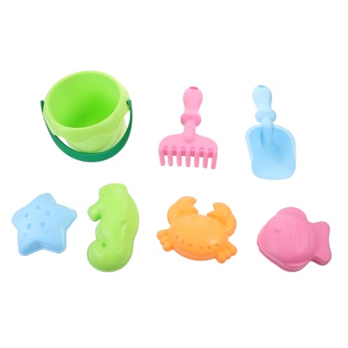 Yardwe 1 Satz 7 Stück Strand Aus Weichem Kleber Kinderspielzeug Aus Sandform Sandwerkzeuge Strandspielzeug Für Kleinkinder Wasserspiel Gießen Seespielzeug Yardwe 1 Satz 7 Stück Strand Aus Weichem Kleber Kinderspielzeug Aus Sandform Sandwerkzeuge Strandspielzeug Für Kleinkinder Wasserspiel Gießen Seespielzeug von Yardwe