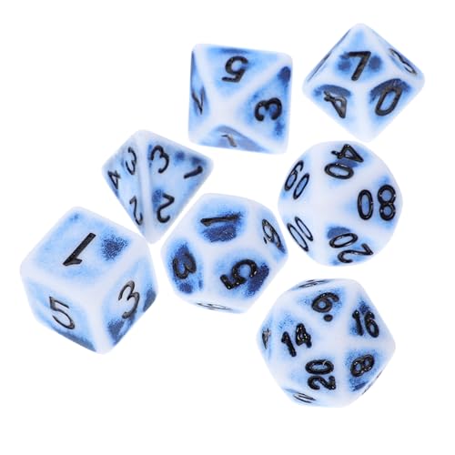 Yardwe 1 Satz 7 Stück alte Würfel Würfelspiel Zahlenwürfel Anzüge Brettspiel Würfel Partyzubehör Würfel für Rollenspiele polyedrische Würfel Acryl Grün Yardwe 1 Satz 7 Stück alte Würfel Würfelspiel Zahlenwürfel Anzüge Brettspiel Würfel Partyzubehör Würfel für Rollenspiele polyedrische Würfel Acryl Grün von Yardwe