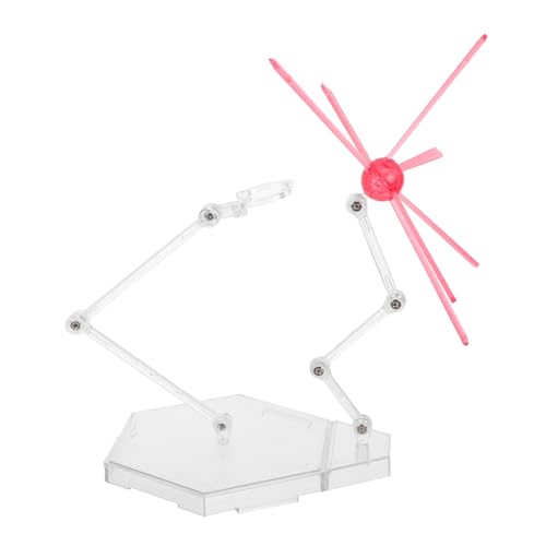 Yardwe 1 Satz Action Figure Ständer Transparenter Puppenmodell Halter mit Effekten Verstellbar Leicht für Präsentation von Sammelfiguren und Puppenzubehör Yardwe 1 Satz Action Figure Ständer Transparenter Puppenmodell Halter mit Effekten Verstellbar Leicht für Präsentation von Sammelfiguren und Puppenzubehör von Yardwe