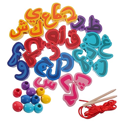 Yardwe Kids Arabic Alphabet Learning Wooden Blocks Educational Toy Für Ab Jahren Fördert Kognitive Fähigkeiten Hand-Augen-koordination Und Kreativität Aus Holzbausteinen Yardwe Kids Arabic Alphabet Learning Wooden Blocks Educational Toy Für Ab Jahren Fördert Kognitive Fähigkeiten Hand-Augen-koordination Und Kreativität Aus Holzbausteinen von Yardwe