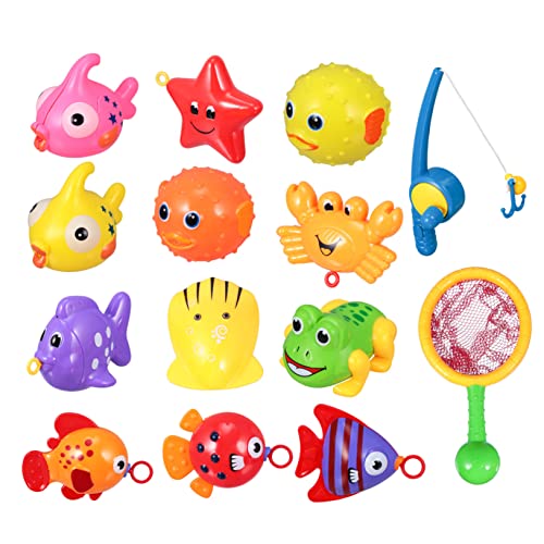 Yardwe 1 Satz Badespielzeug Set für Lustiges Angelspielzeug für Badewanne Fördert Hand Augen Koordination und Motorik mit Saugnäpfen Sicheres und Robustes Material für Jungen Yardwe 1 Satz Badespielzeug Set für Lustiges Angelspielzeug für Badewanne Fördert Hand Augen Koordination und Motorik mit Saugnäpfen Sicheres und Robustes Material für Jungen von Yardwe
