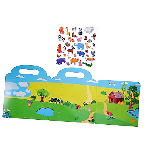 Yardwe 1 Satz Blasenaufkleberbuch Buch der Aktivitäten Aufkleberbuch für Aufkleberszenen Buch Childrens Sticker Books Aufkleber-Aktivitätsbuch DIY Sticker Book Papier Yardwe 1 Satz Blasenaufkleberbuch Buch der Aktivitäten Aufkleberbuch für Aufkleberszenen Buch Childrens Sticker Books Aufkleber-Aktivitätsbuch DIY Sticker Book Papier von Yardwe