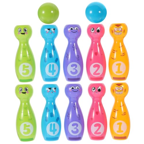 Yardwe 1 Satz Bowling-spielzeugset Kegeln Für Kleinkinder -Bowling Bowlingkugeln Bowlingkugel Für Bowling Für Kinderspielzeug Bowlingspiel Für Plastik Yardwe 1 Satz Bowling-spielzeugset Kegeln Für Kleinkinder -Bowling Bowlingkugeln Bowlingkugel Für Bowling Für Kinderspielzeug Bowlingspiel Für Plastik von Yardwe