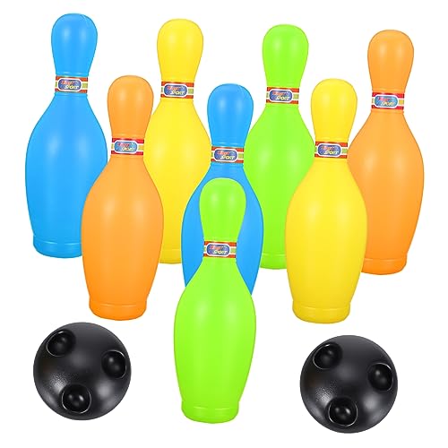 Yardwe 1 Satz Bowlingkugel Bowling Set kegelspiel Toy Set kinderspielzeug für draußen Bowling- für Sportspielzeug für Kleinkinder Plastik Yardwe 1 Satz Bowlingkugel Bowling Set kegelspiel Toy Set kinderspielzeug für draußen Bowling- für Sportspielzeug für Kleinkinder Plastik von Yardwe