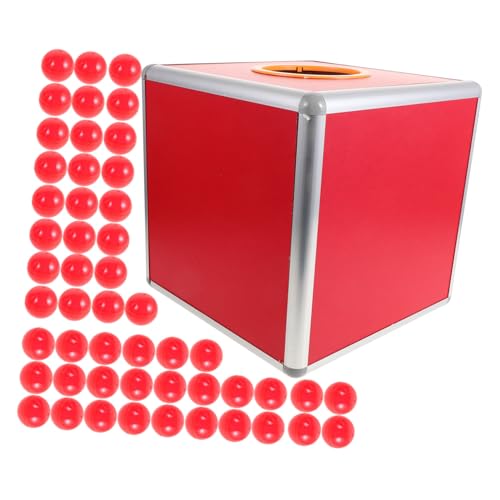 Yardwe 1 Satz -Box Gewinnspielkäfig Tombola-Losbehälter Gewinnspielkugeln Tombola-Los-Inhaber Tombola-Ticketspender Losbecher für Tombola MDF Yardwe 1 Satz -Box Gewinnspielkäfig Tombola-Losbehälter Gewinnspielkugeln Tombola-Los-Inhaber Tombola-Ticketspender Losbecher für Tombola MDF von Yardwe