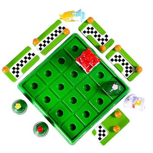 Yardwe 1 Satz Brettspiel sankastenspielsachen Safe Toy zabawki stymulujące rozwój Brain Development Toy Linear Thinking Exercise Toy Spiel Schach interaktives Spielbrett Plastik von Yardwe