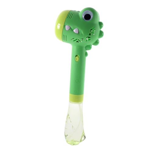 Yardwe 1 Satz Bubble-Stick- Blasenmacher Seifenblasenset elektrisches Blasenmaschinenspielzeug Lustiges Tierblasenmaschine Plastik Light Green von Yardwe