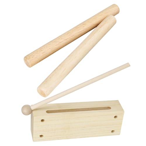 Yardwe 1 Satz Buche Square Schnalle Rhythmus-Percussion-Instrument Musik Rhythmus Percussion Mallets Schlaginstrument Schlägel Perkussion Zubehör für Musikinstrumente Rhythmusstock Holz Yardwe 1 Satz Buche Square Schnalle Rhythmus-Percussion-Instrument Musik Rhythmus Percussion Mallets Schlaginstrument Schlägel Perkussion Zubehör für Musikinstrumente Rhythmusstock Holz von Yardwe