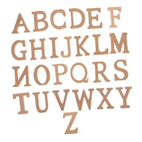 Yardwe 1 Satz Buchstabenverzierungen Holz Buchstabe Holz-Alphabet unfertige Holzbuchstaben kleine Holzbuchstaben Babyparty -Dekorationen Bastelbriefe hölzern Khaki Yardwe 1 Satz Buchstabenverzierungen Holz Buchstabe Holz-Alphabet unfertige Holzbuchstaben kleine Holzbuchstaben Babyparty -Dekorationen Bastelbriefe hölzern Khaki von Yardwe