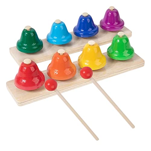 Yardwe 1 Satz Bunten Handglocken Musikinstrument für Musikspielzeug Rhythmus und Koordination Unterricht und Frühkindliche Bildung Yardwe 1 Satz Bunten Handglocken Musikinstrument für Musikspielzeug Rhythmus und Koordination Unterricht und Frühkindliche Bildung von Yardwe