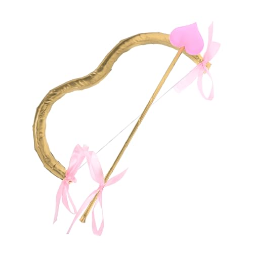 Yardwe 1 Satz Cupid Kostümset mit Bogen und Perfektes Cosplay Zubehör für Valentinstag Halloween und Romantische Partys Leicht und Bequem für Frauen Yardwe 1 Satz Cupid Kostümset mit Bogen und Perfektes Cosplay Zubehör für Valentinstag Halloween und Romantische Partys Leicht und Bequem für Frauen von Yardwe